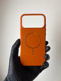 17 pro max leather case